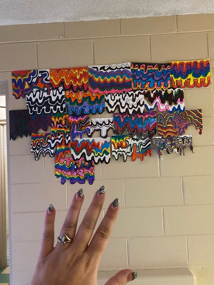 JAMP’s Jen Stark inspired art