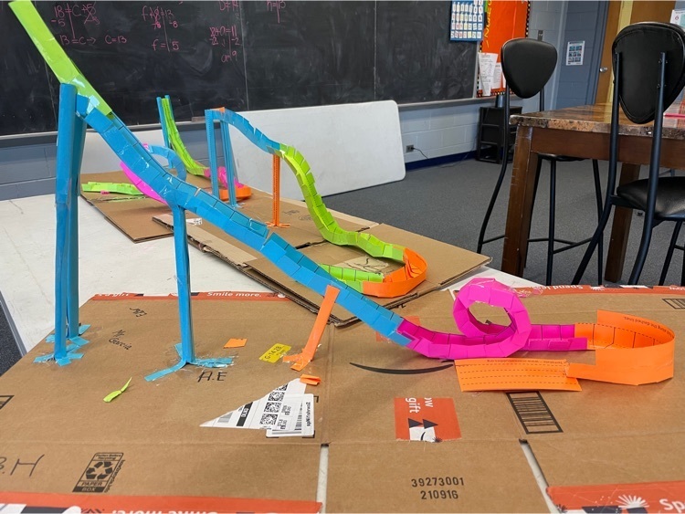 image of paper rollercoaster 