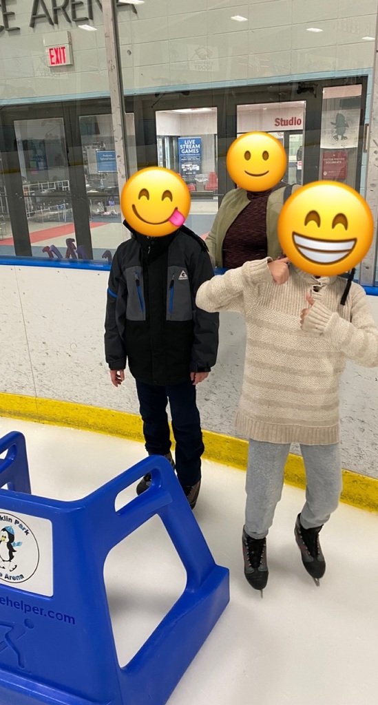 JAMP’s 106 and 102 kept it cool on Friday practicing our ice skating moves ⛸
