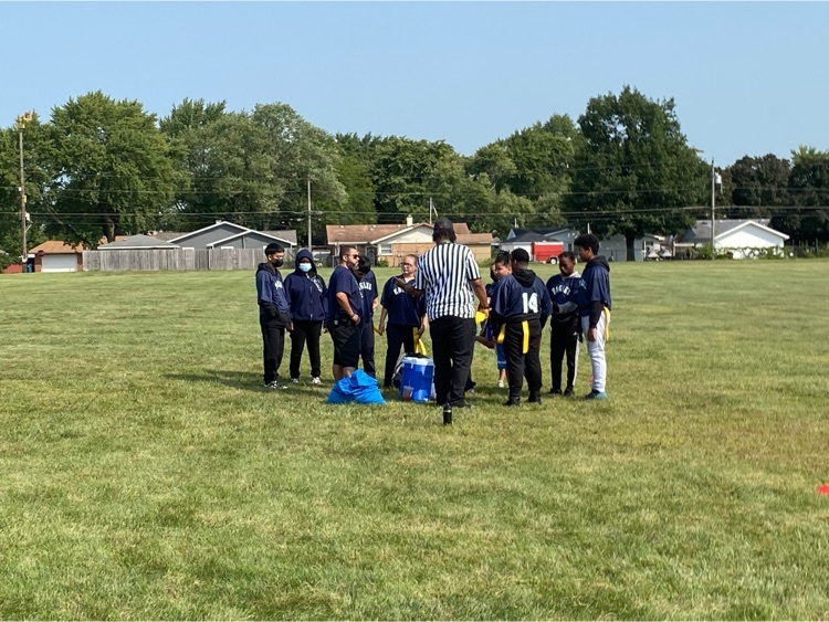 Celebrating sportsmanship and incredible teamwork at 106 and 104’s first CAAEL flag football game!